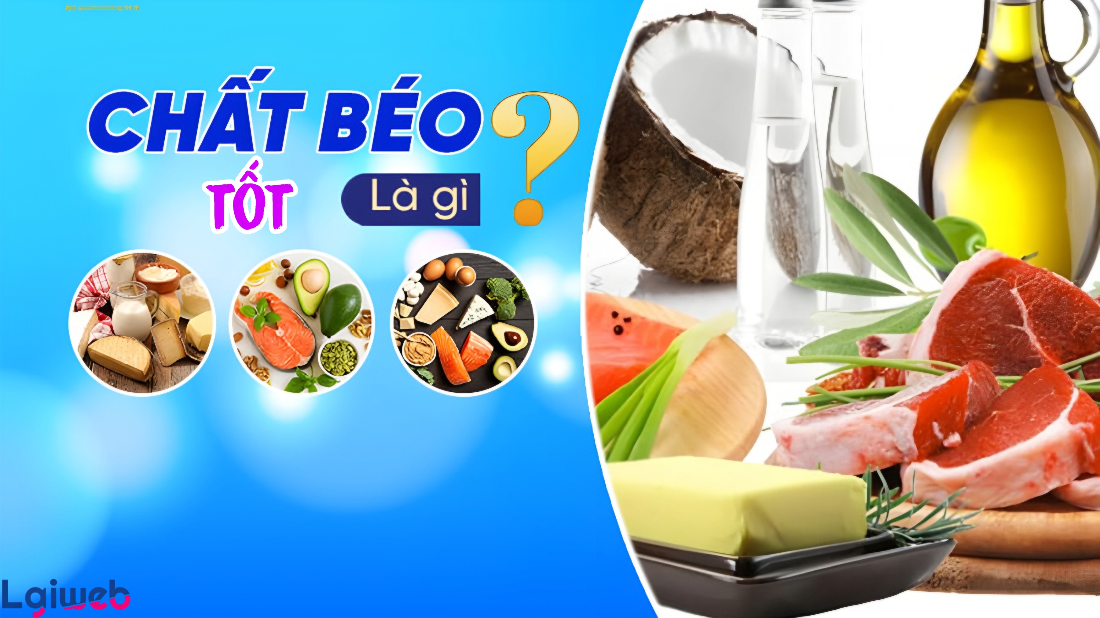 Chất béo tốt là gì? Chất béo tốt là gì?